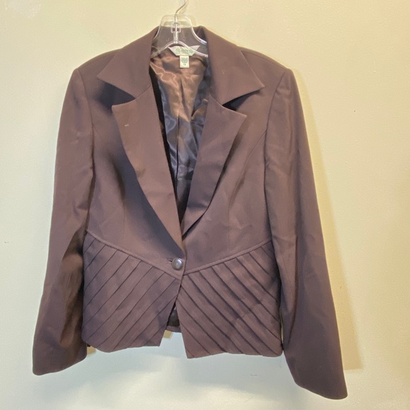 Austin Reed Brown Wool Lined Blazer - Picture 2 of 12